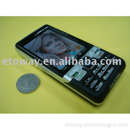 Quadband tv phone C702 with dual sim cards